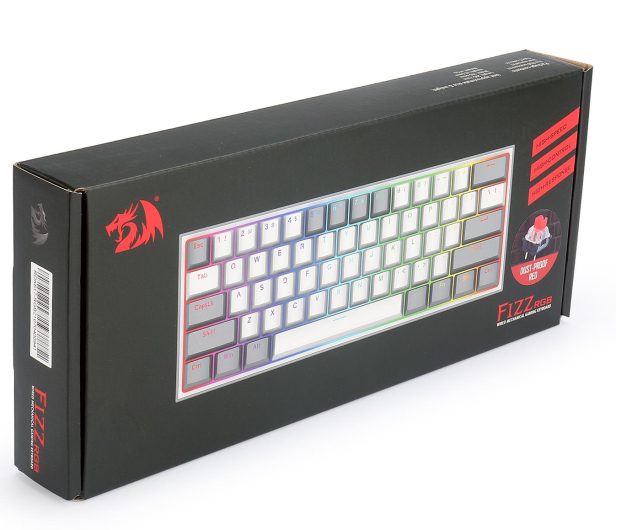 REDRAGON Fizz RGB (biała) K617WG-RGB - 1068850 - zdjęcie 10